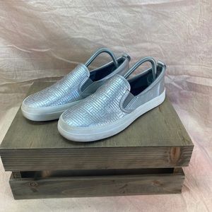 Sperry Crest Twin Gore Woven Emboss Sneaker